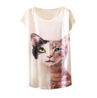 T-shirt Yin Yang Cat
