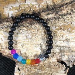 Armband Over The Rainbow Silver L