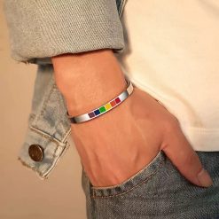 Cuff Armband Rainbow