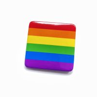 Button Rainbow Square