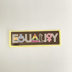 auto sticker equality