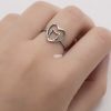 Ring Cat Love Silver