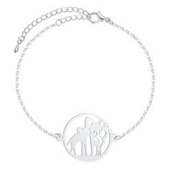 Armband Giraf Silver