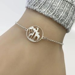 Armband Giraf Silver
