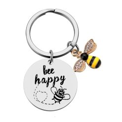 Sleutelhanger Bee Happy