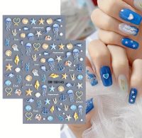 nagelstickers oceanlife