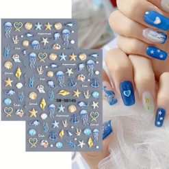 nagelstickers oceanlife