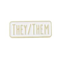 Pronouns Pin They/Them