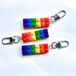 sleutelhanger rainbow bricks