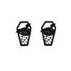 Oorbellen Scary Coffin Black
