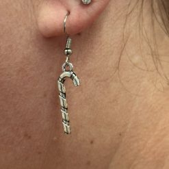 Oorbellen Christmas Cane
